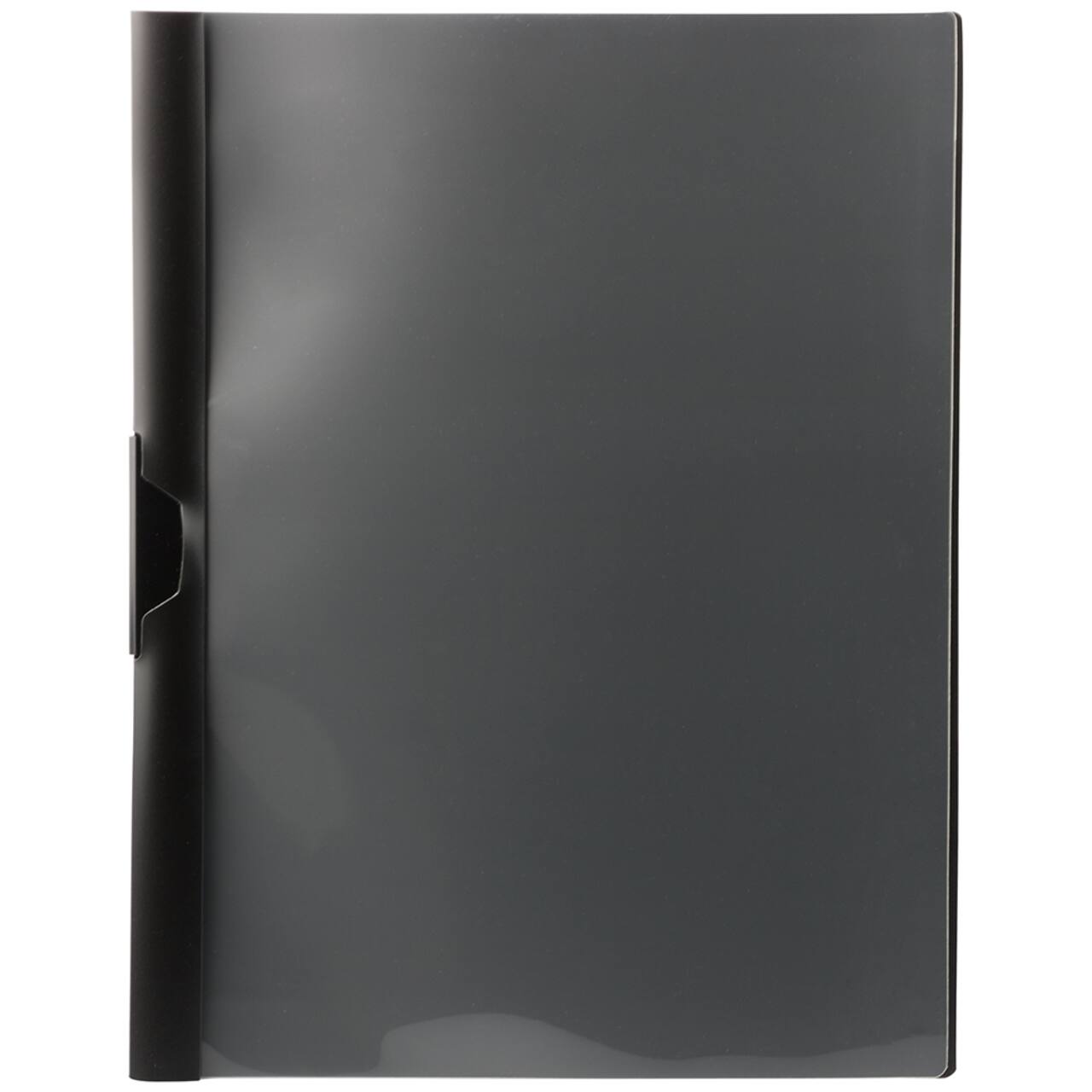 JAM Paper 9" x 12" Plastic Report Cover with Slide Lock Clip, 20ct.